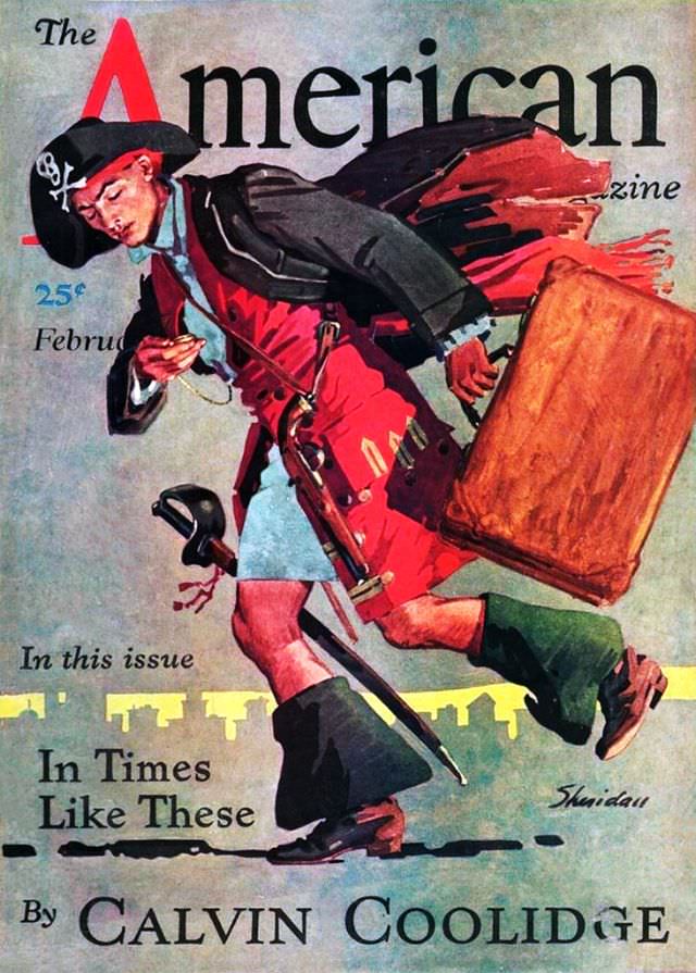 The American Magazine cover, February 1932