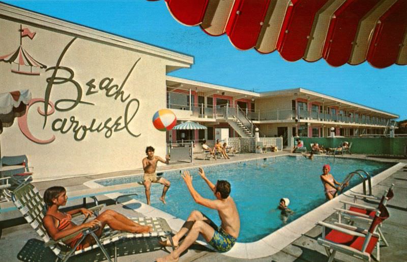 Beach Carousel Motel, Virginia Beach, Virginia