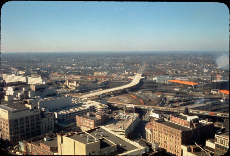 Top of Peachtree, Atlanta, December 1961