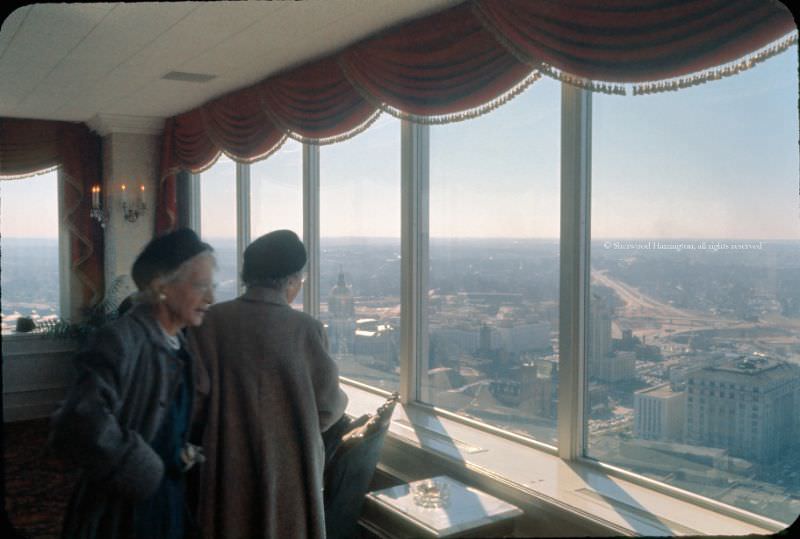 Top of Peachtree, Atlanta, December 1961