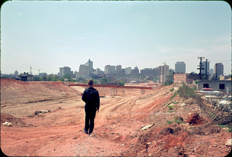 Atlanta skyline, 1963