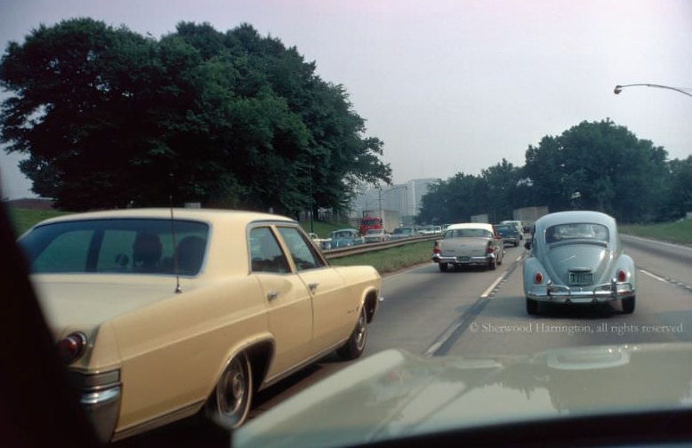 Atlanta expressway, 1968