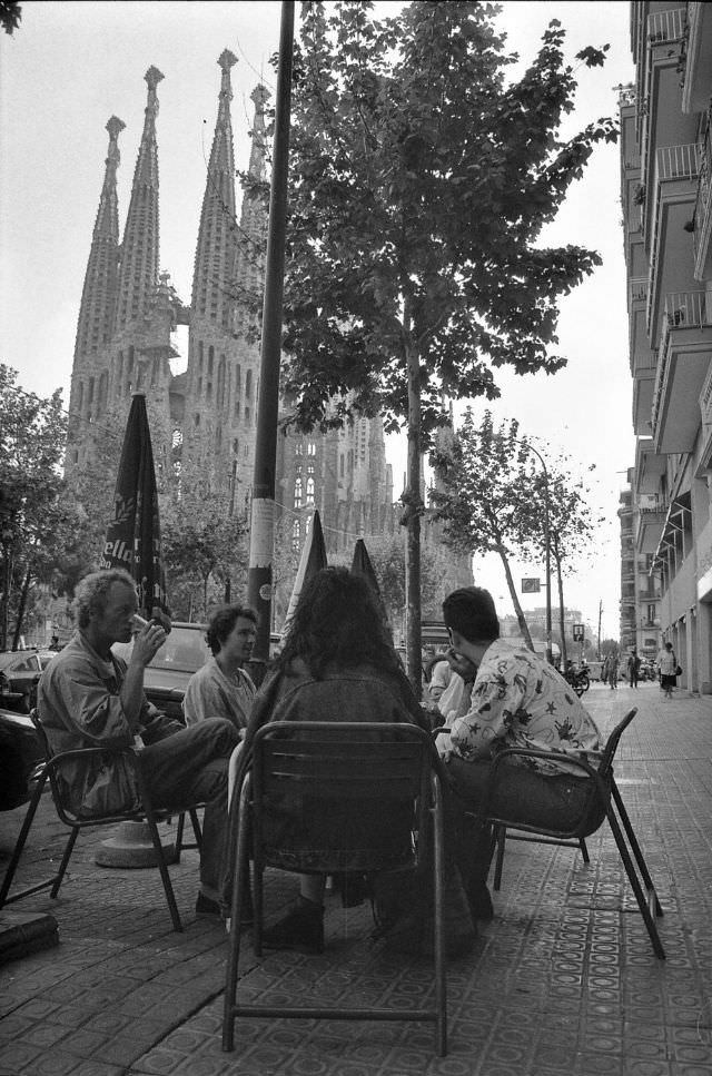 Sagrada Familia, Barcelona, 1990.