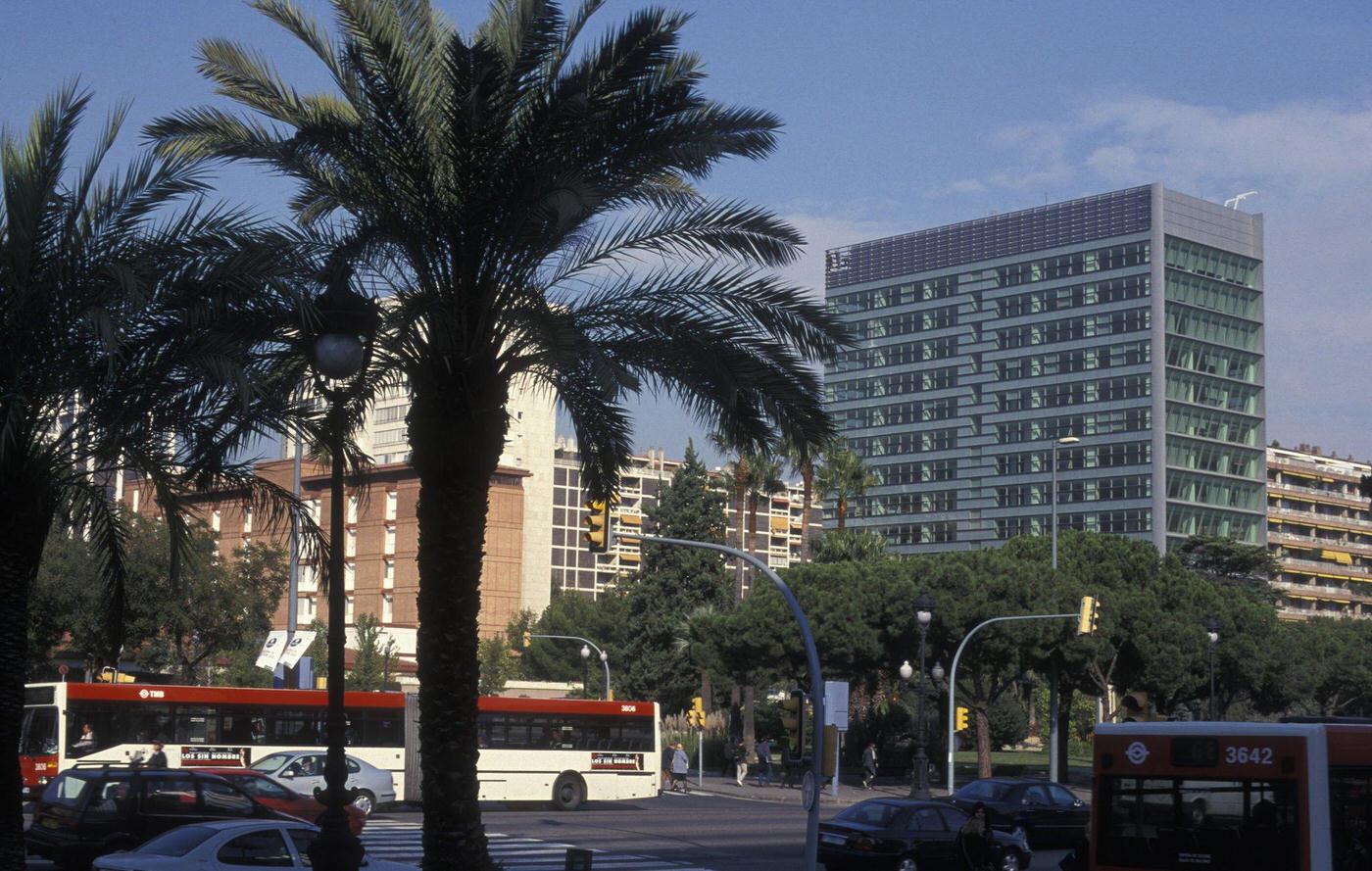 Diagonal Avenue, Barcelona, ​​Spain.