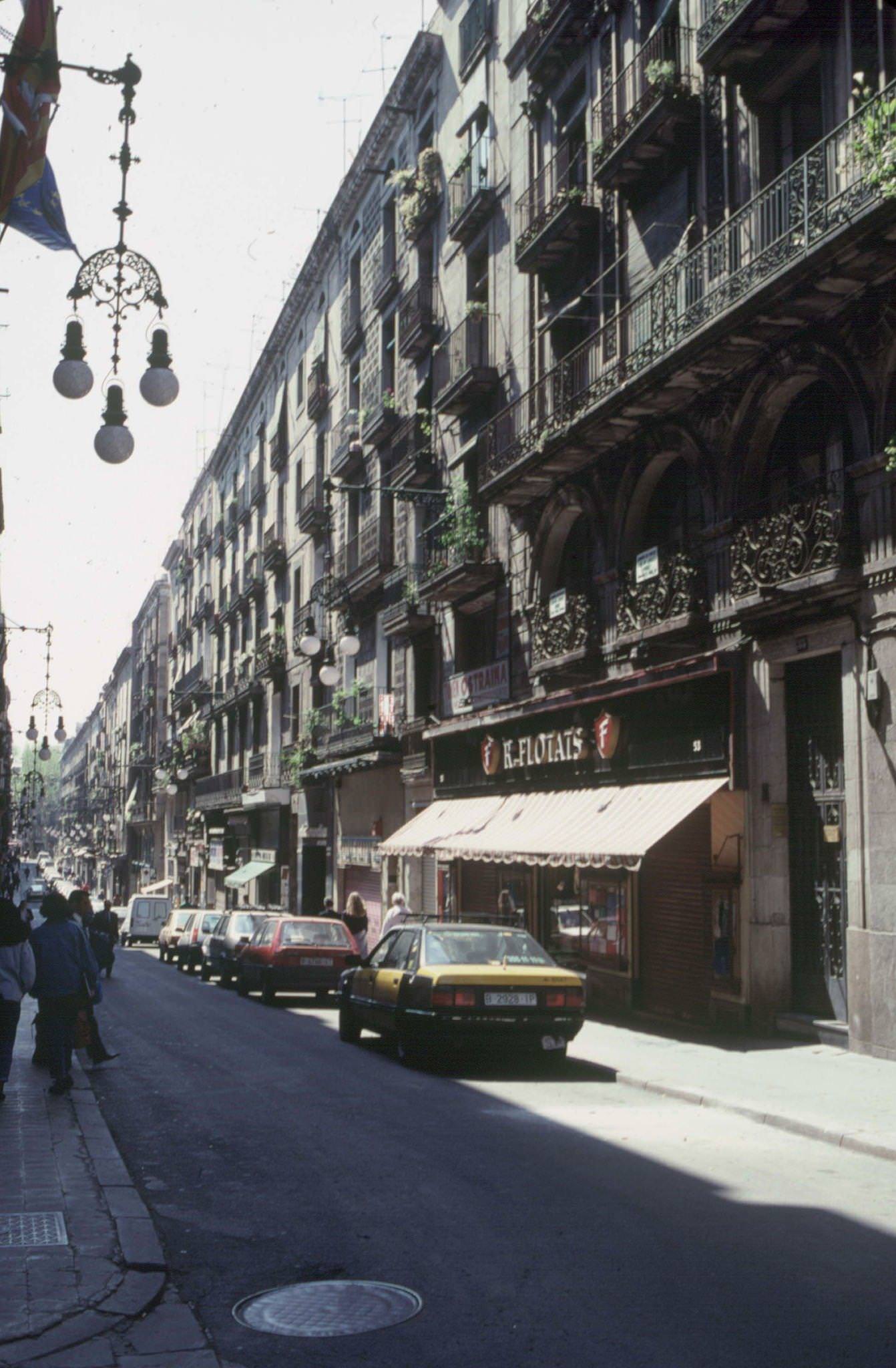 District of the port, Barcelona, Spain, 1991.