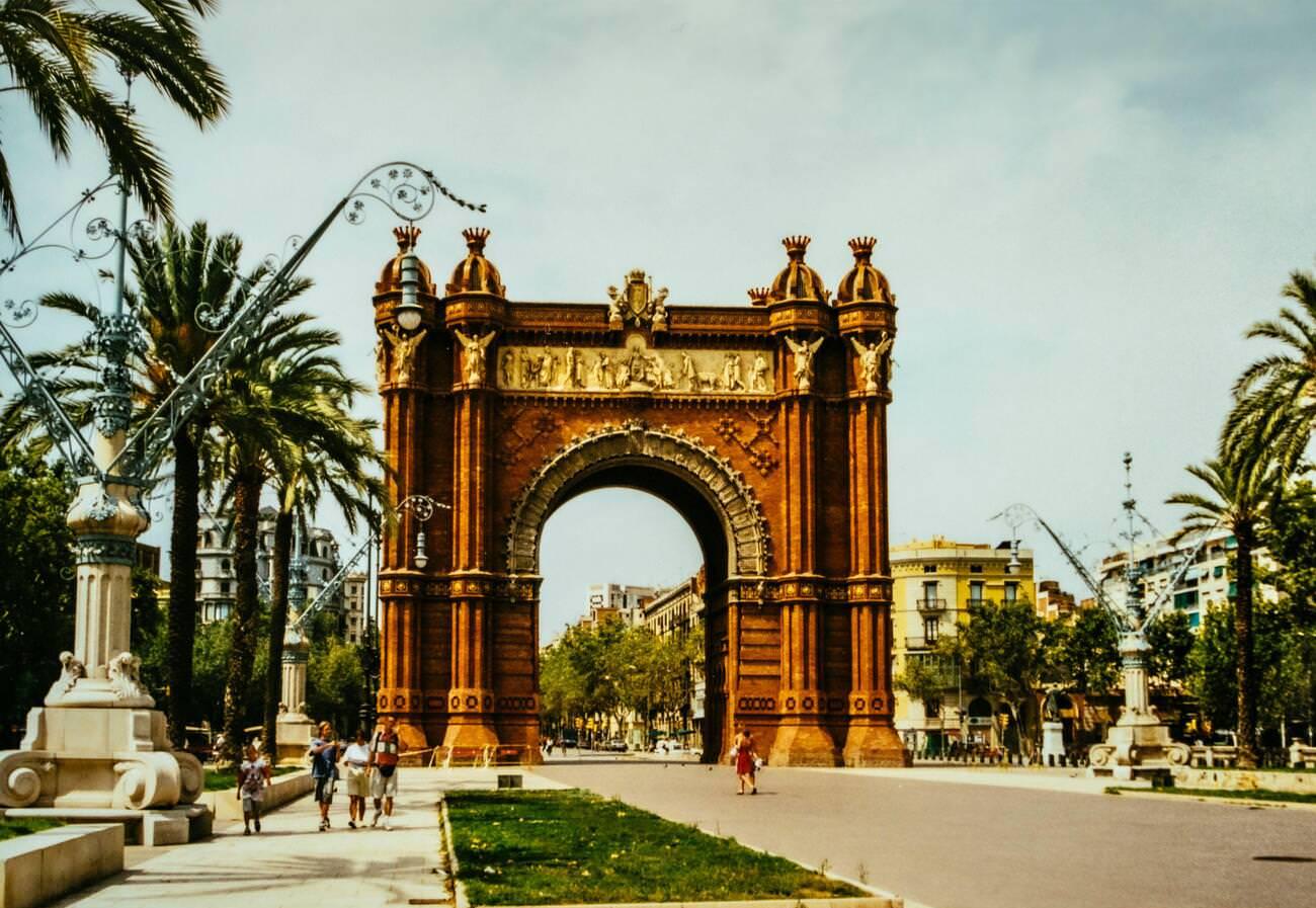 Arc de Triomf, Barcelona, Catalonia, Spain, 1997.