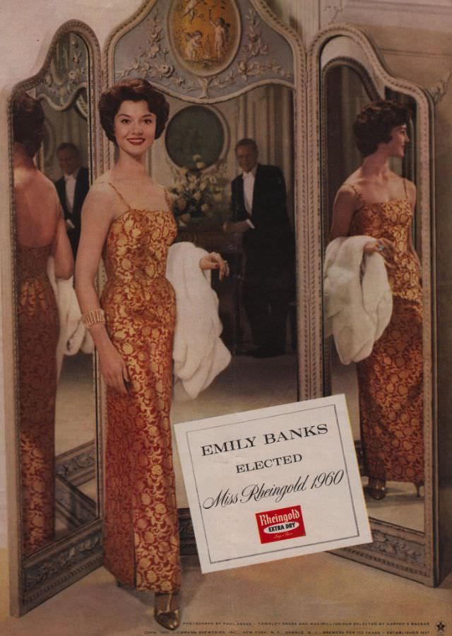 Emily Banks Elected Miss Rheingold 1960