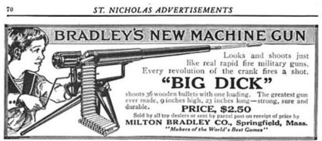 The 'Big Dick' Machine Gun Toy: A Blast from the Past