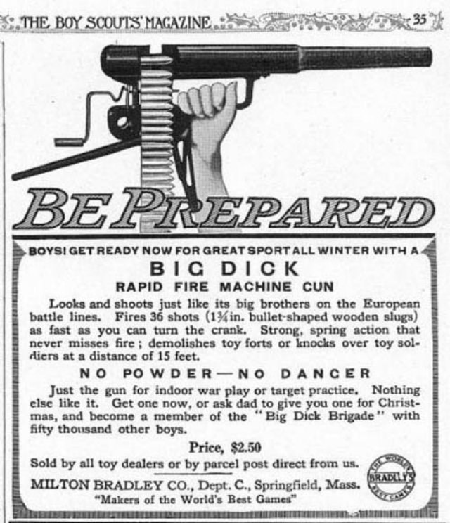The 'Big Dick' Machine Gun Toy: A Blast from the Past