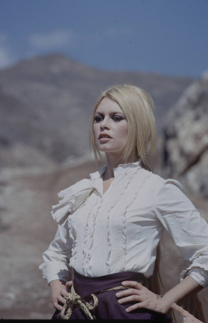 Bill Ray's Photographs of Brigitte Bardot on the Set of 'Shalako,' 1968