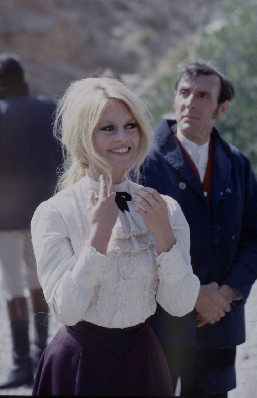 Bill Ray's Photographs of Brigitte Bardot on the Set of 'Shalako,' 1968