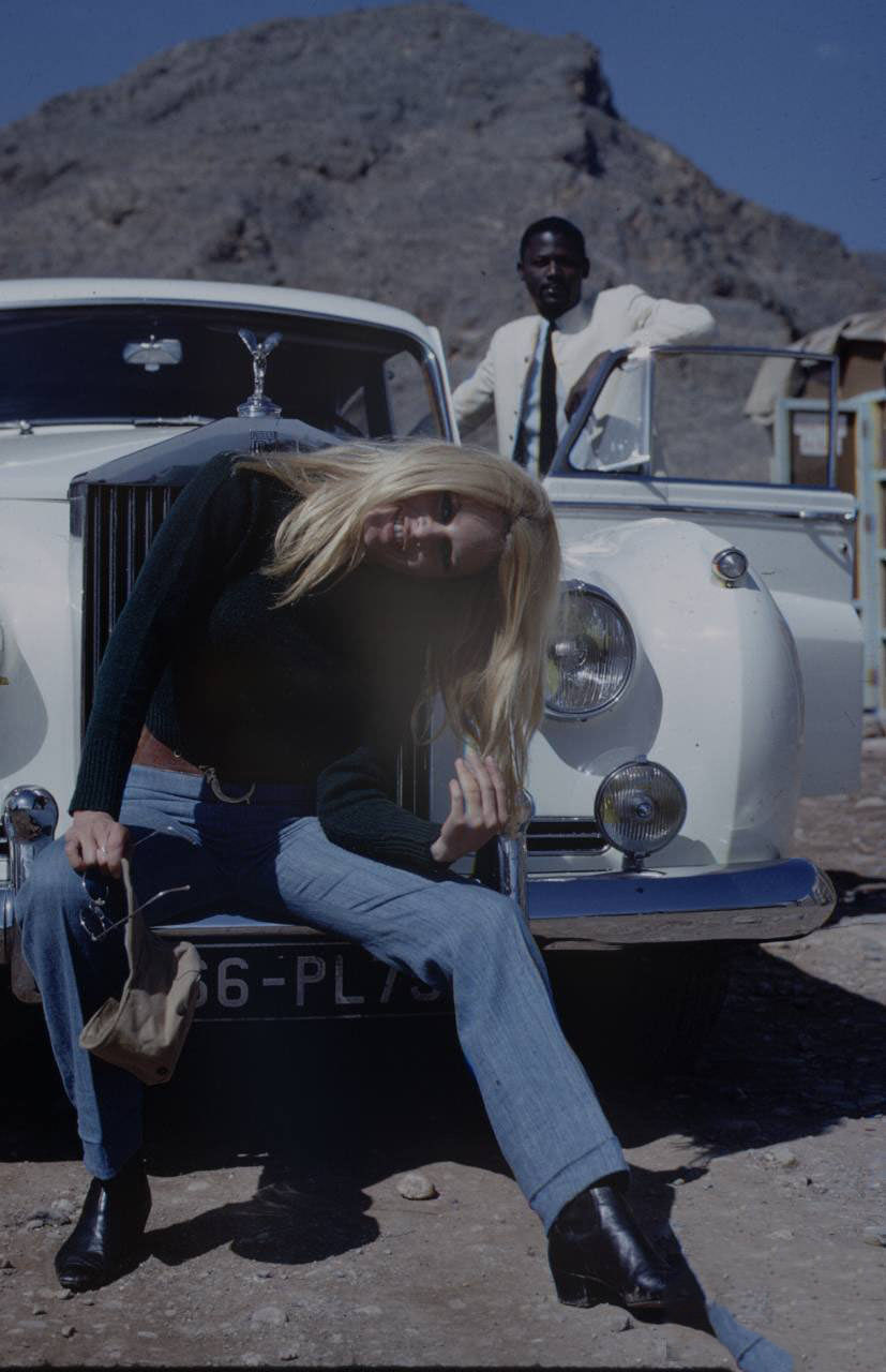 Bill Ray's Photographs of Brigitte Bardot on the Set of 'Shalako,' 1968