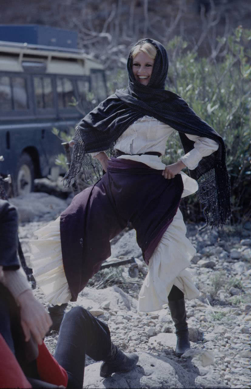 Bill Ray's Photographs of Brigitte Bardot on the Set of 'Shalako,' 1968