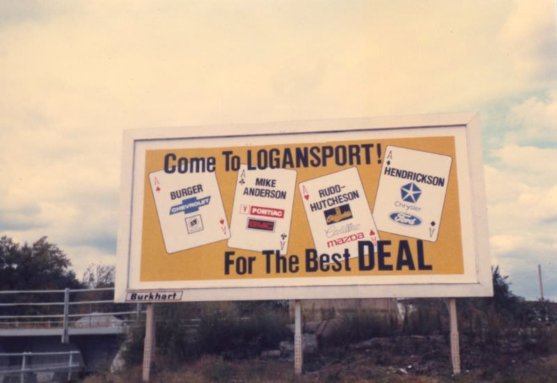 Come to Logansport for the Best Deal, Logansport, Indiana, 1986