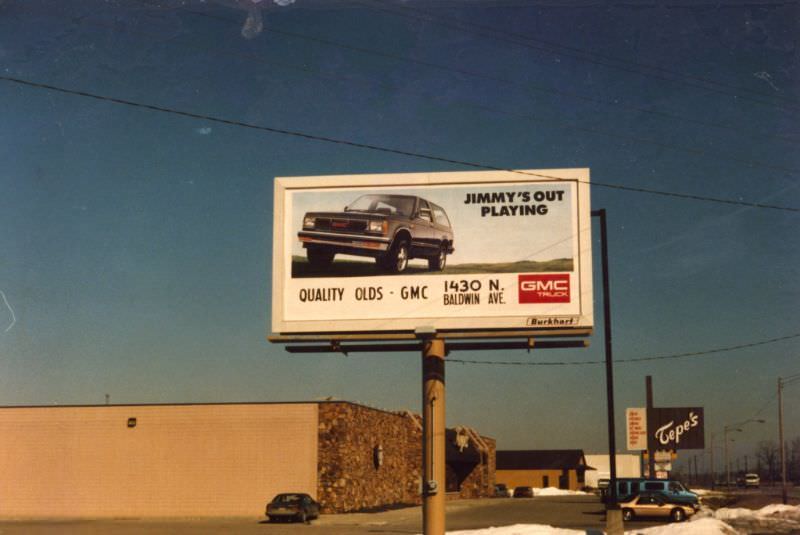 Quality Olds-GMC, Marion, Indiana, circa 1986
