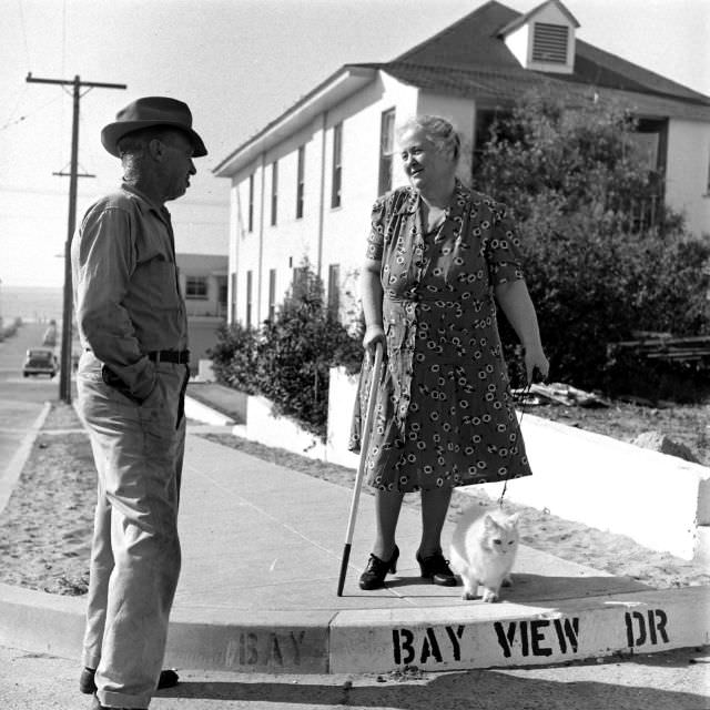 The Surprising Story of Carolyn Swanson and her Seeing-Eye Persian Cat, 1947