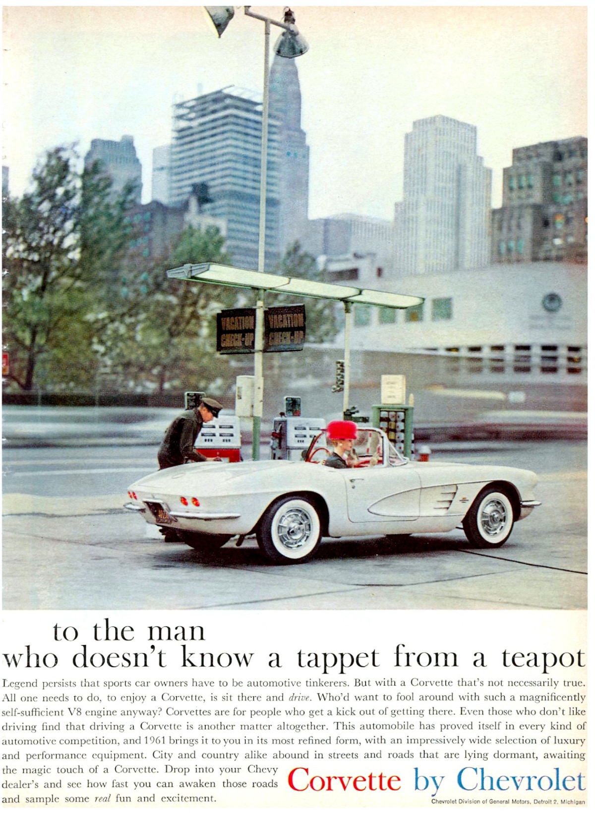 Vintage Ads for the Chevrolet Corvette (C1) From the 1950s