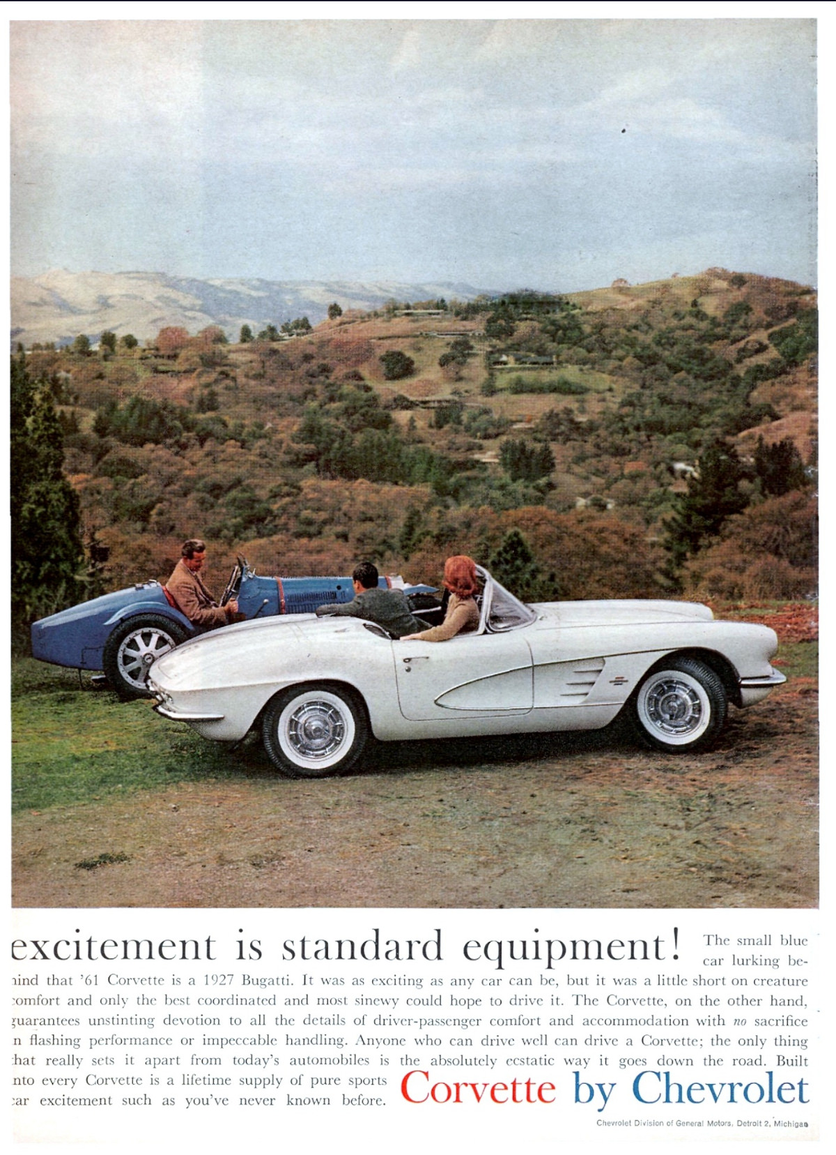 Vintage Ads for the Chevrolet Corvette (C1) From the 1950s