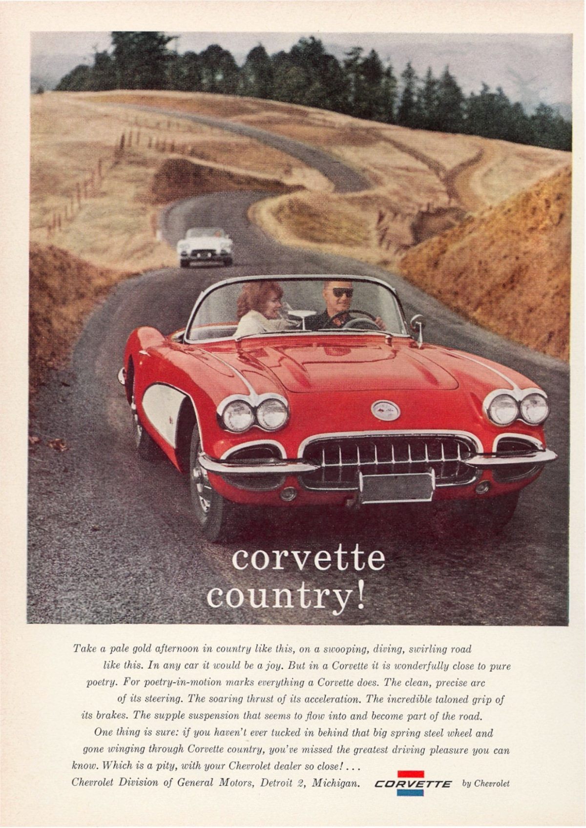 Vintage Ads for the Chevrolet Corvette (C1) From the 1950s