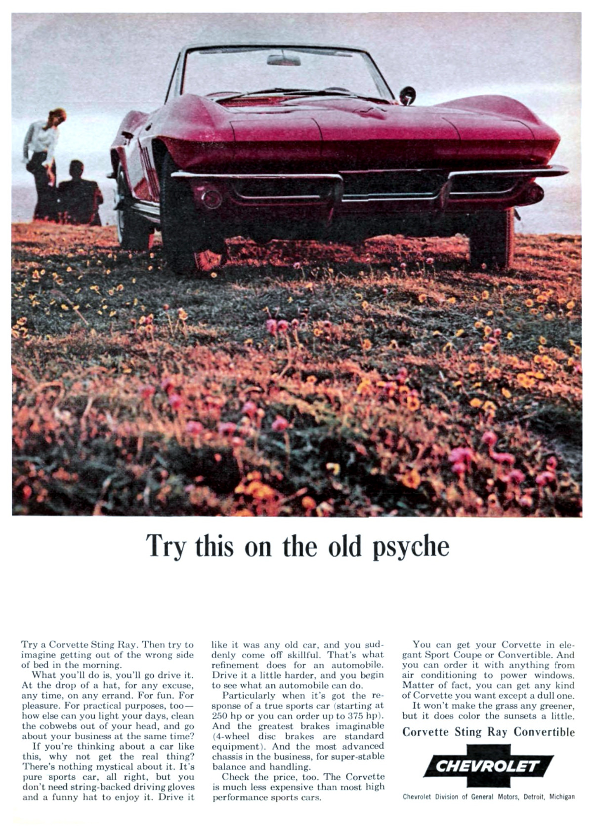 Vintage Ads for the Chevrolet Corvette (C1) From the 1950s