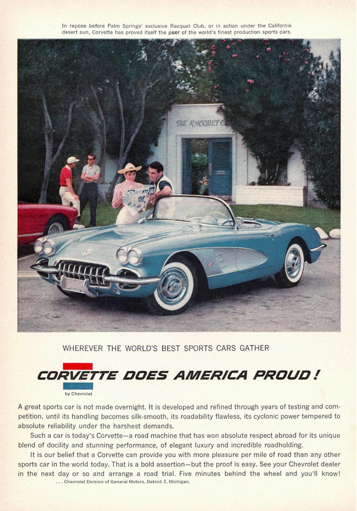 Vintage Ads for the Chevrolet Corvette (C1) From the 1950s