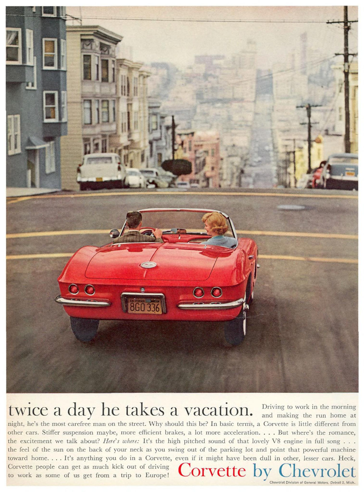 Vintage Ads for the Chevrolet Corvette (C1) From the 1950s