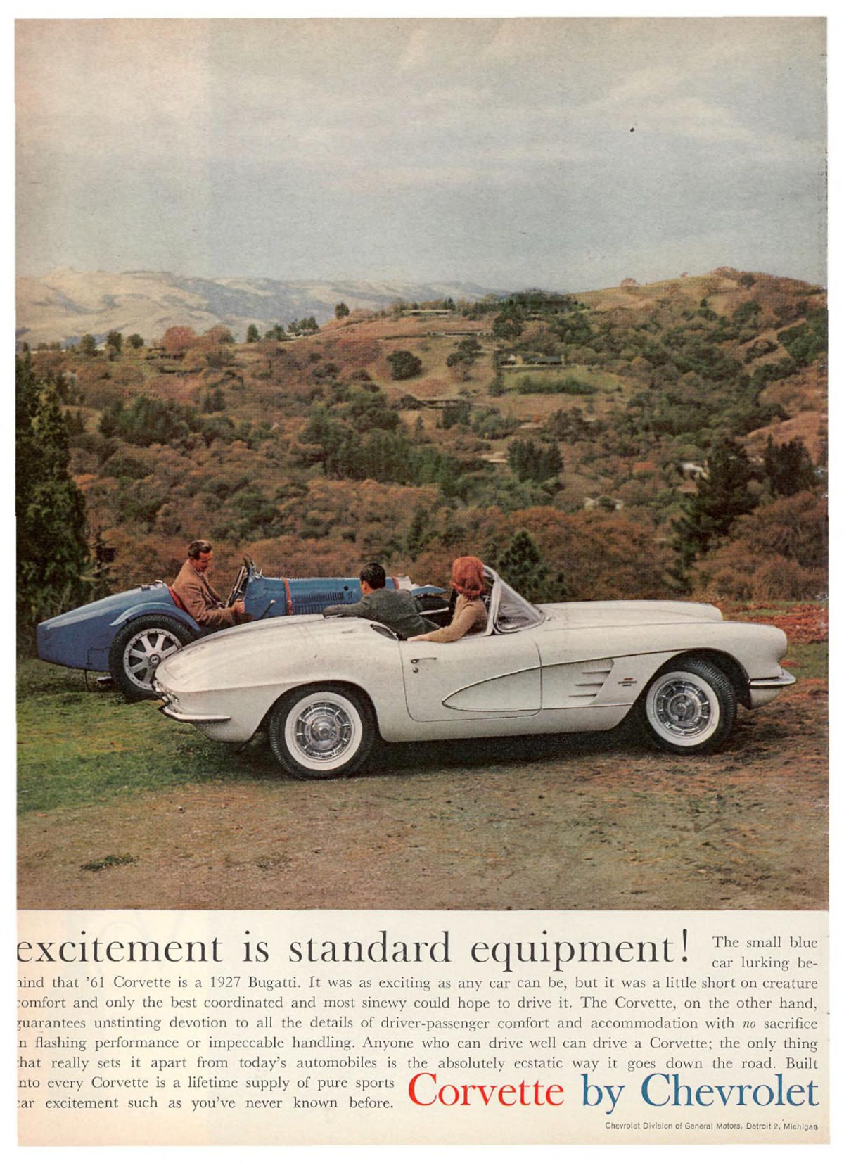 Vintage Ads for the Chevrolet Corvette (C1) From the 1950s