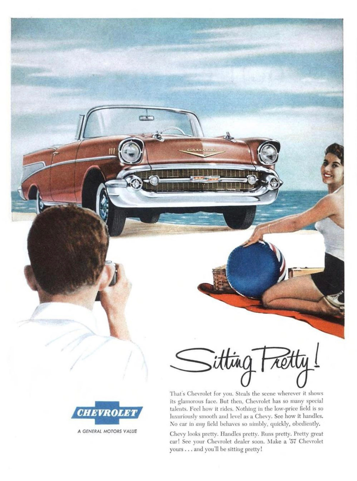 Vintage Ads for the Chevrolet Corvette (C1) From the 1950s