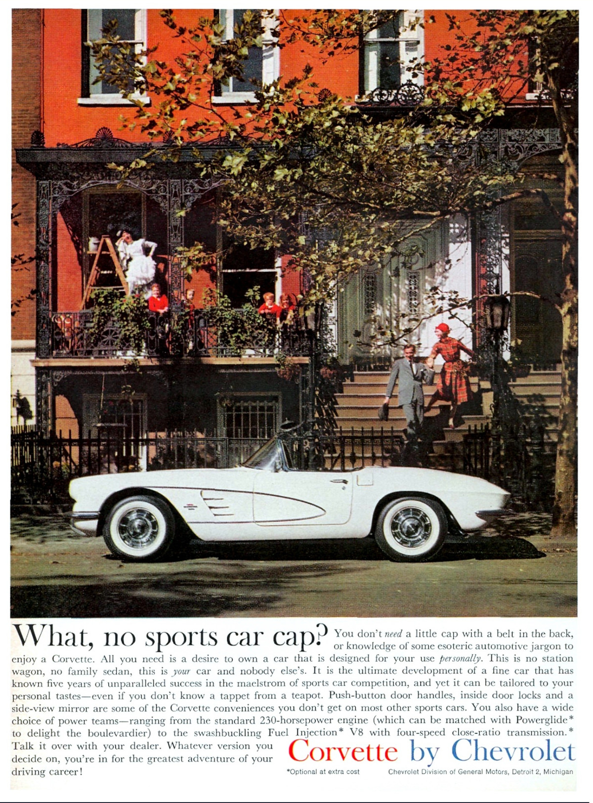 Vintage Ads for the Chevrolet Corvette (C1) From the 1950s