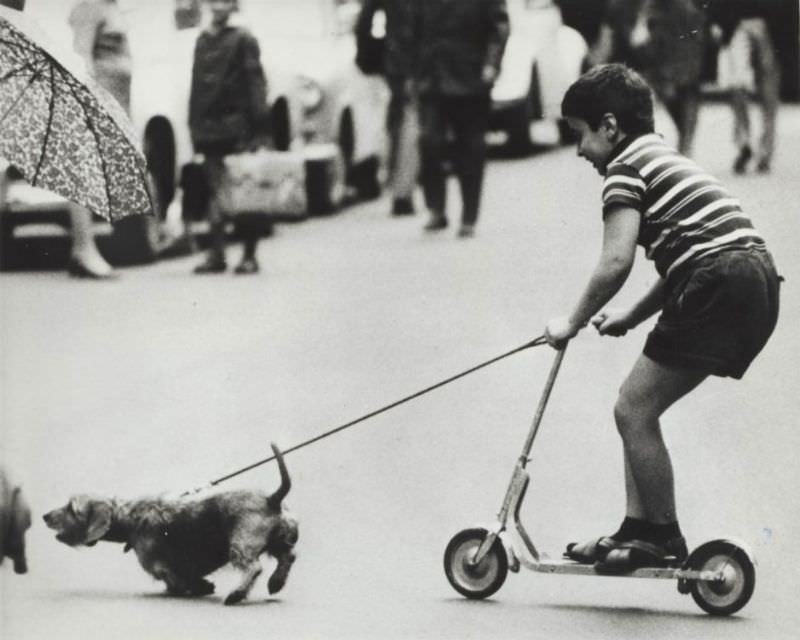 The Timeless Bond: Children and Animals in Vintage Pictures