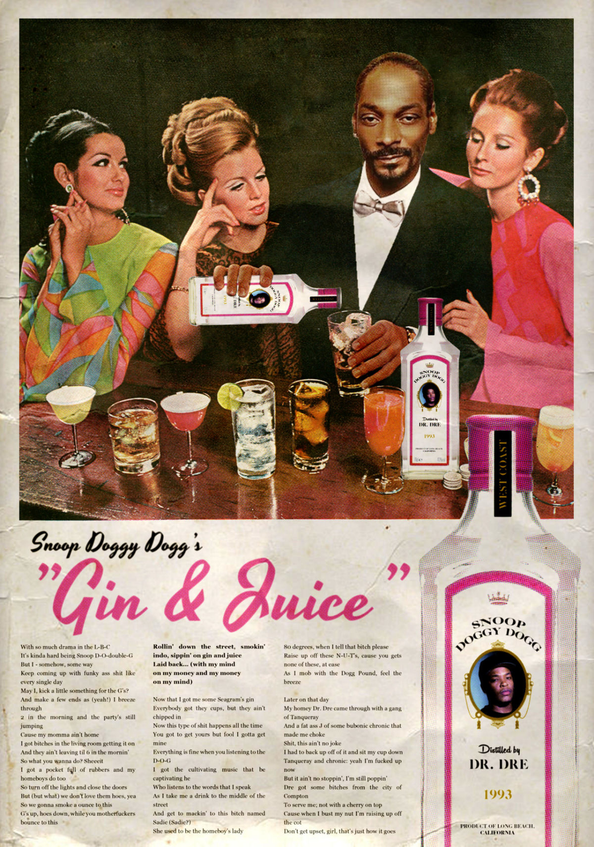 Vintage Meets Modern: French Artist David Redon Transforms Classic American Ads with Pop Icons