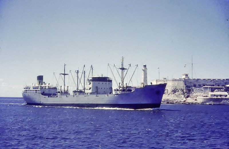 Boat in Cuba, 1950