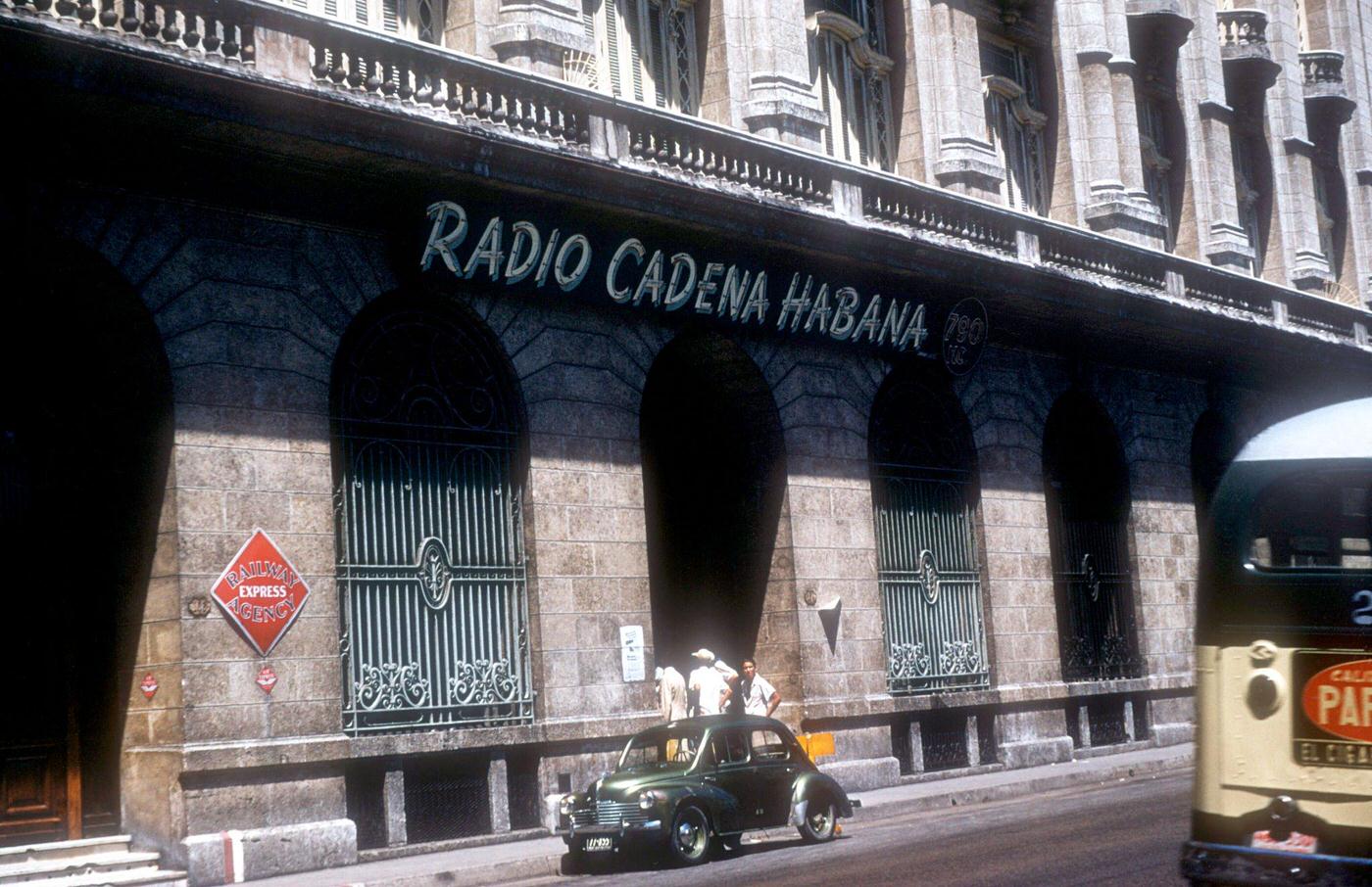 Radio Cadena Habana, Havana, Cuba 1950s
