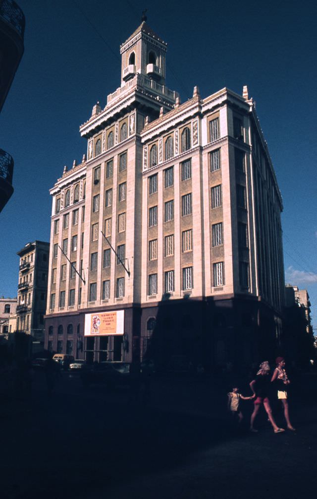 Bacardí Building (ancient US Embassy in Havana), 1976