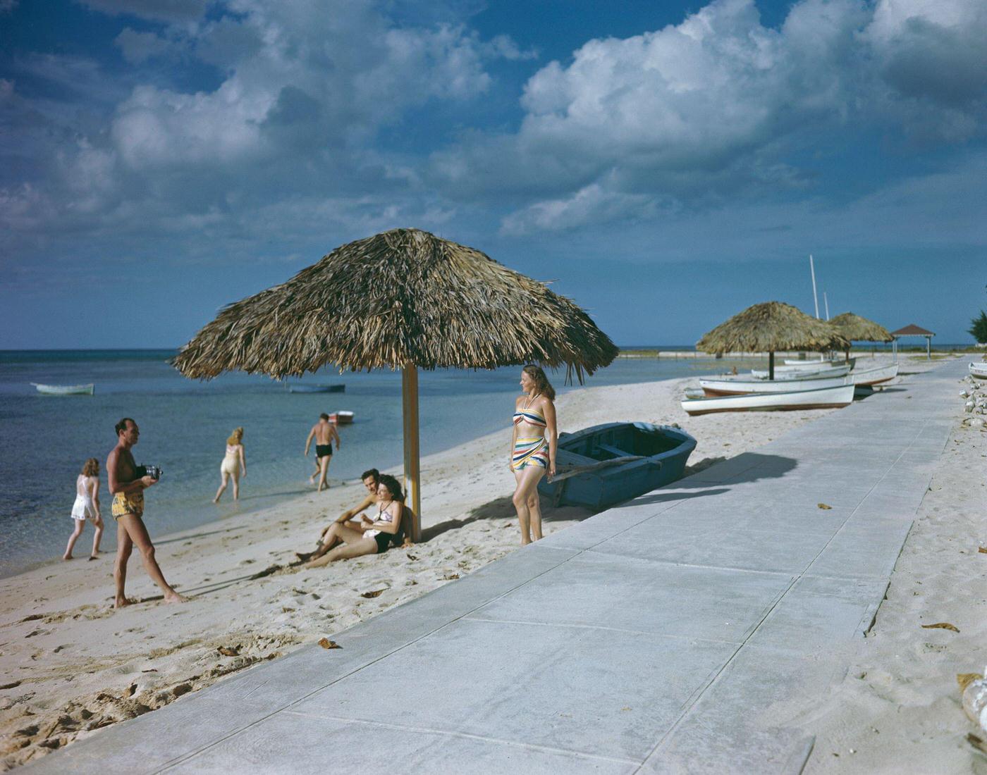 Varadero Beach, Varadero, Cuba, 1979.