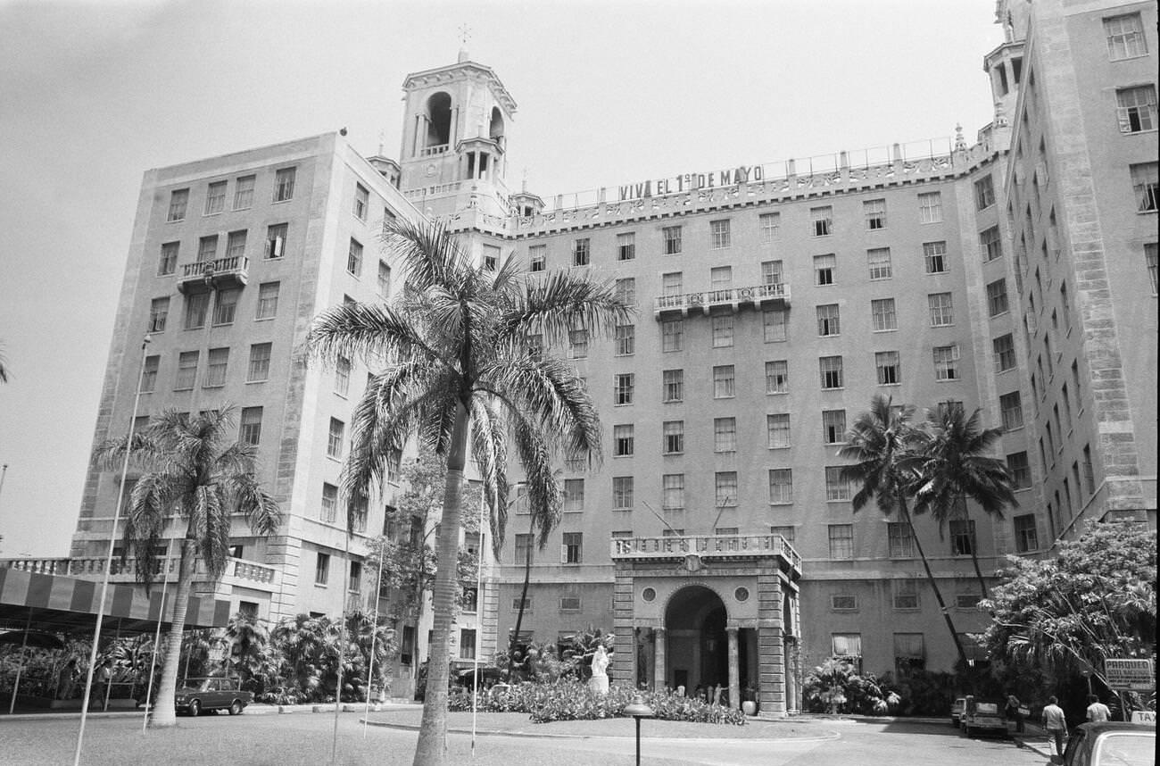 Hotel Nacional de Cuba, popular with American tourists, headquarters during Cuban missile crisis, Havana, Cuba, May 1978.