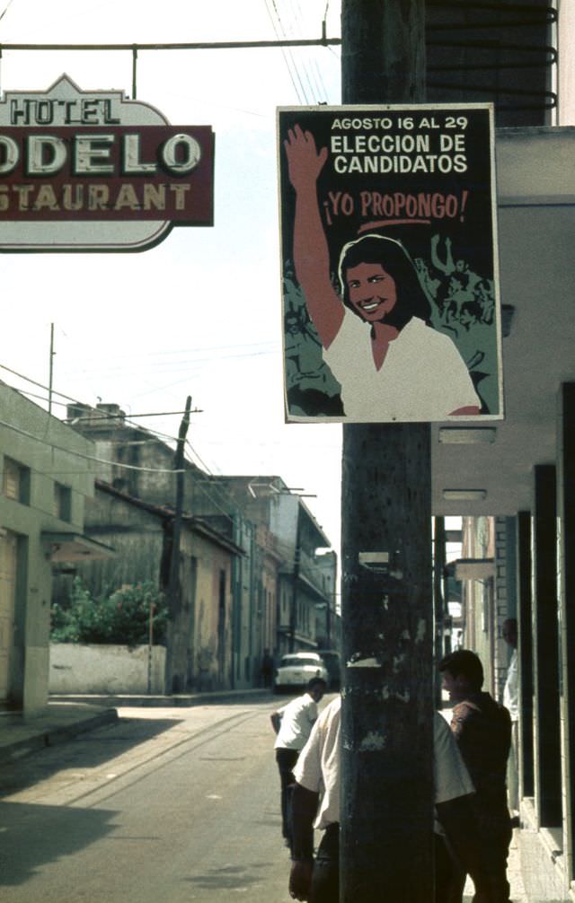 Maceo street, Santa Clara, 1970s