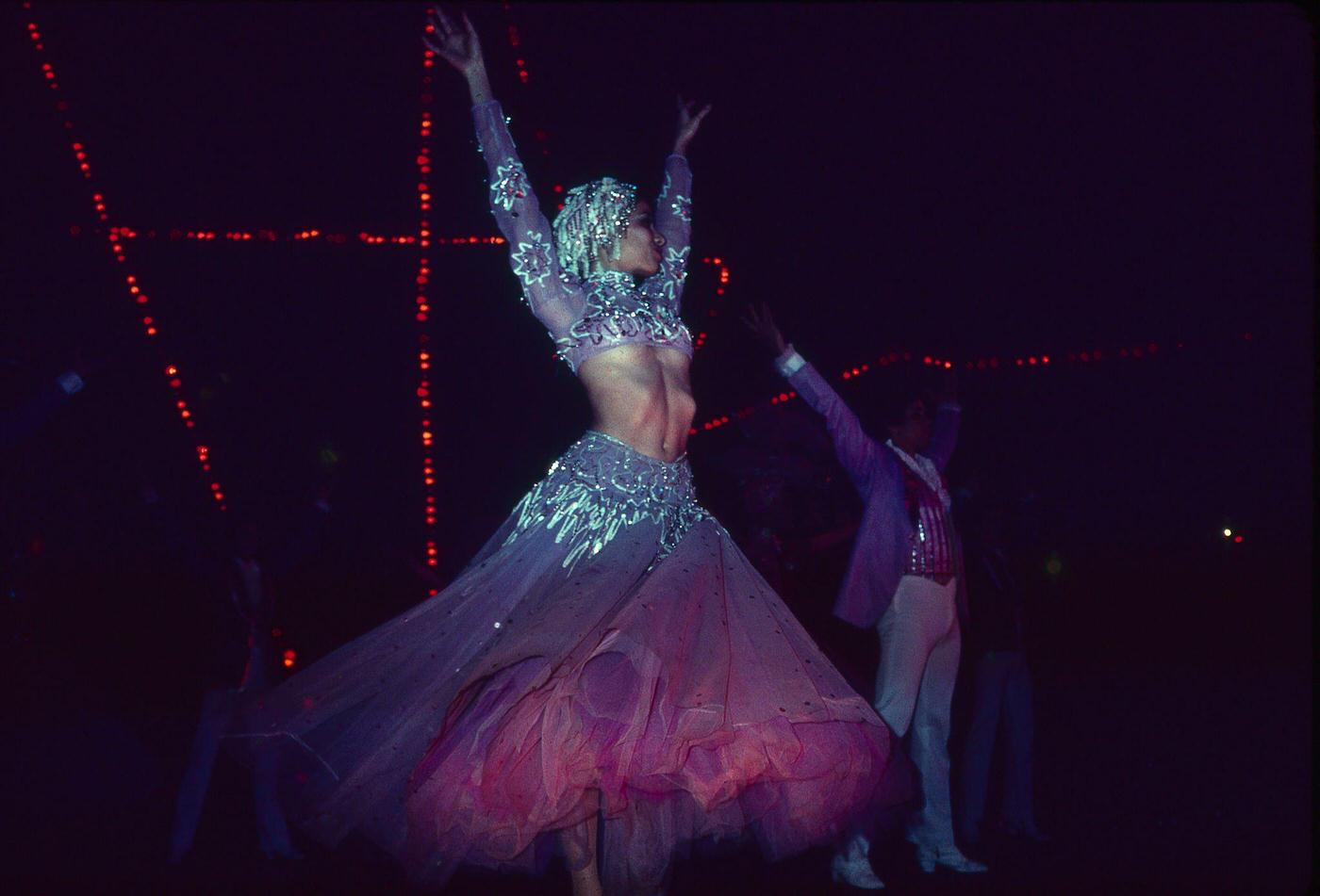 Dancers At Tropicana Club, Havana, Cuba, 1983.