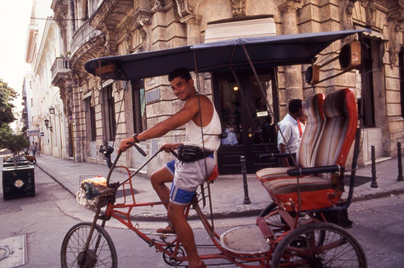 Bicycle cart in Cuba, June 1999.
