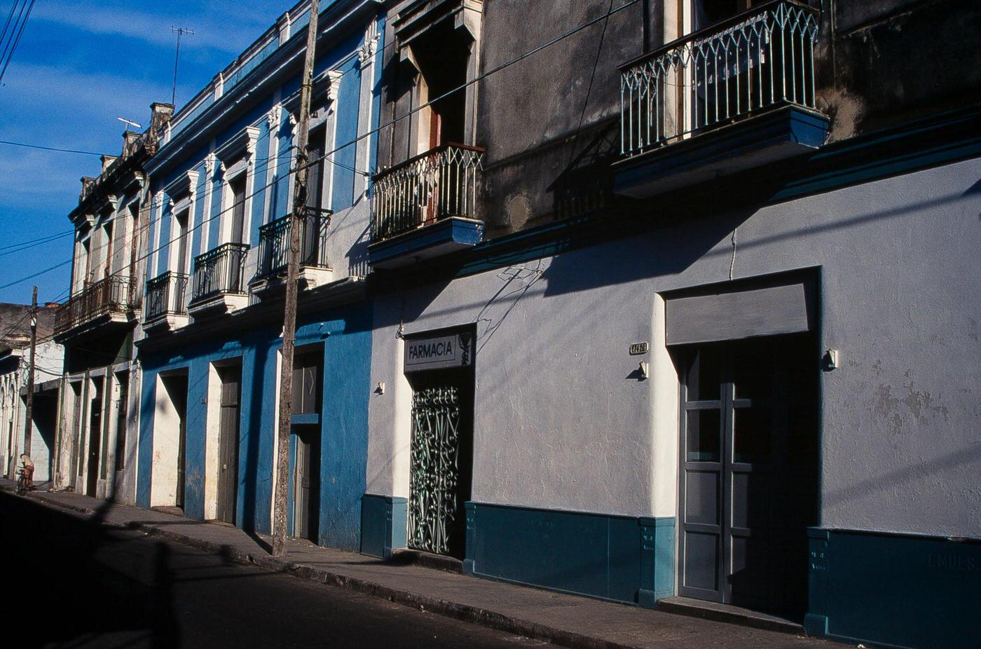 Buildings in Matanzas, Cuba, June 1999.