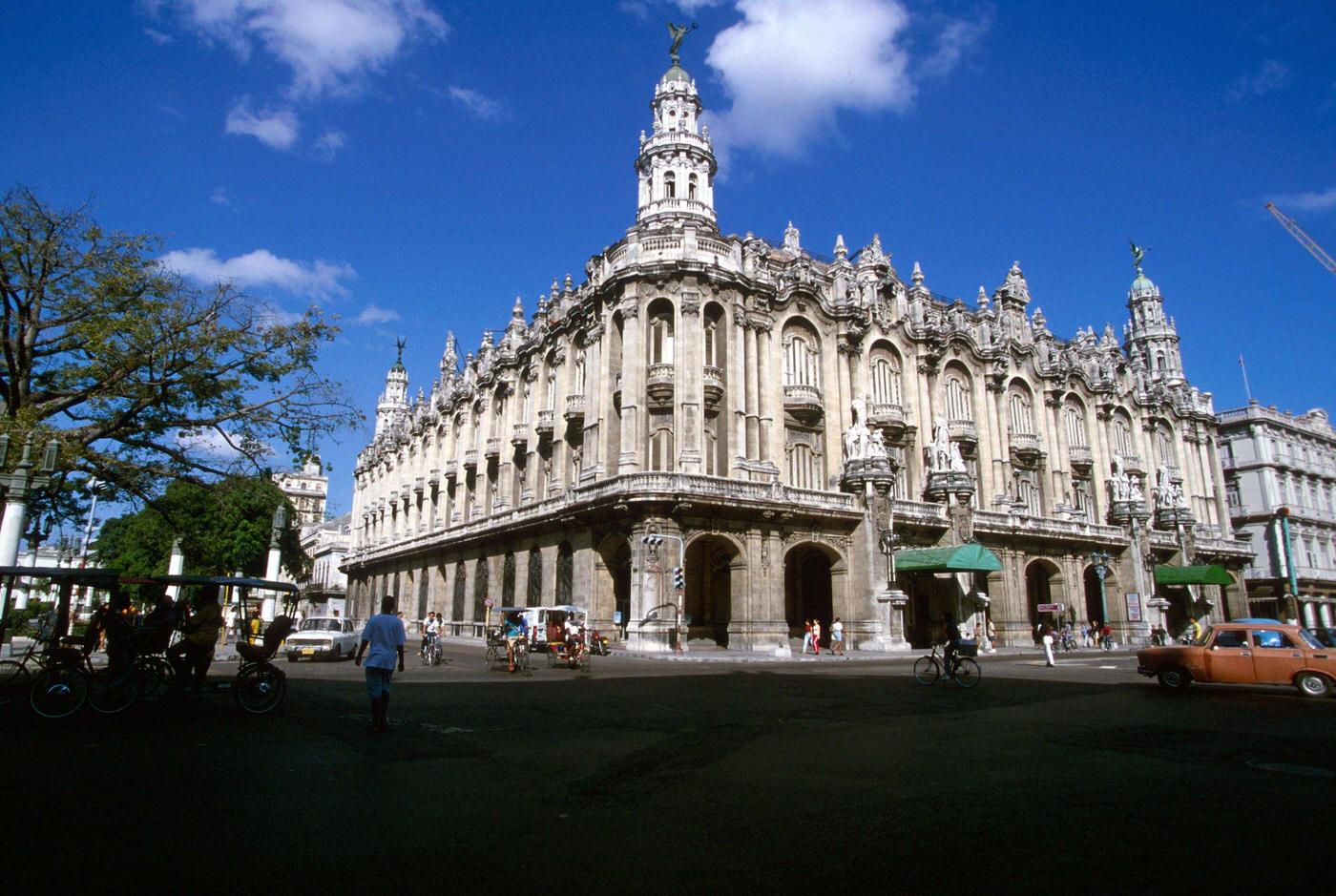 Gran Teatro de La Habana in Havana, Cuba, 1990.