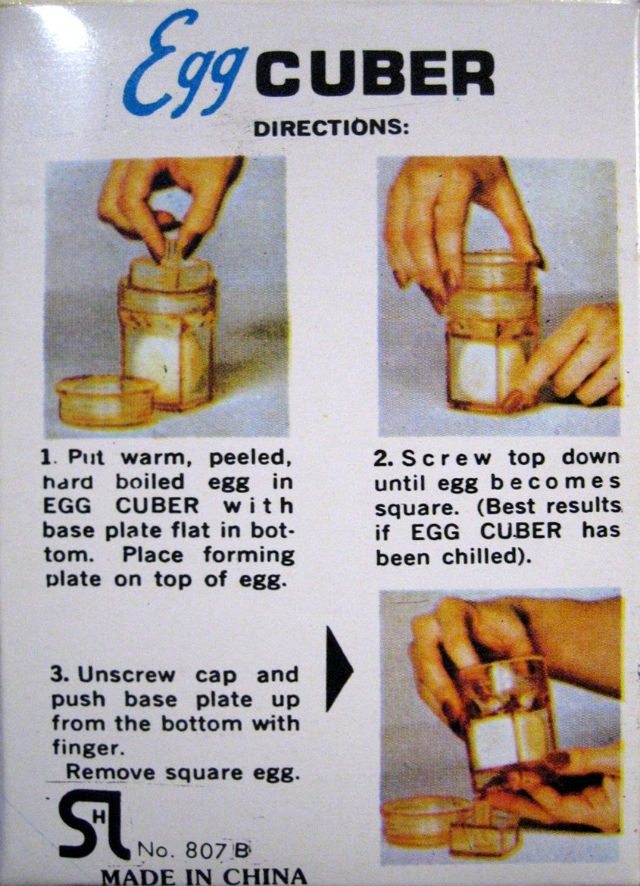 The Curious Case of the 1970s Egg Cuber: The Squarest Invention of All Time