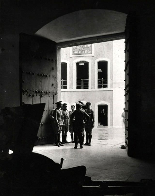 Escuela de Cadets, Cuba, 1933