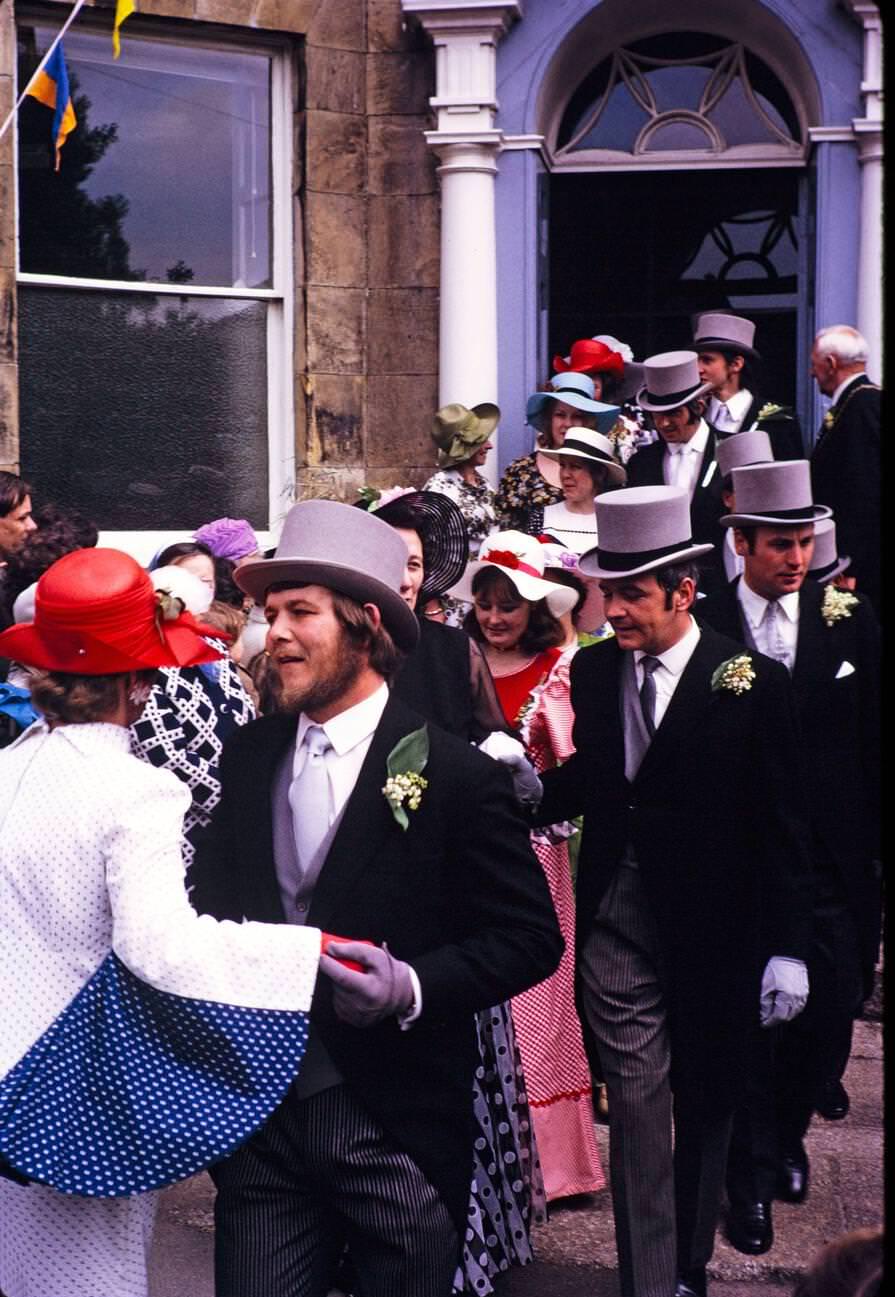 Flora Day, Helston, Cornwall, 1973