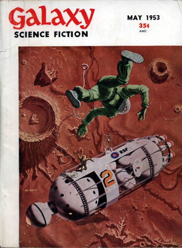 Galaxy Science Fiction cover, May 1953