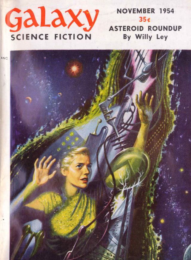 Galaxy Science Fiction cover, November 1954
