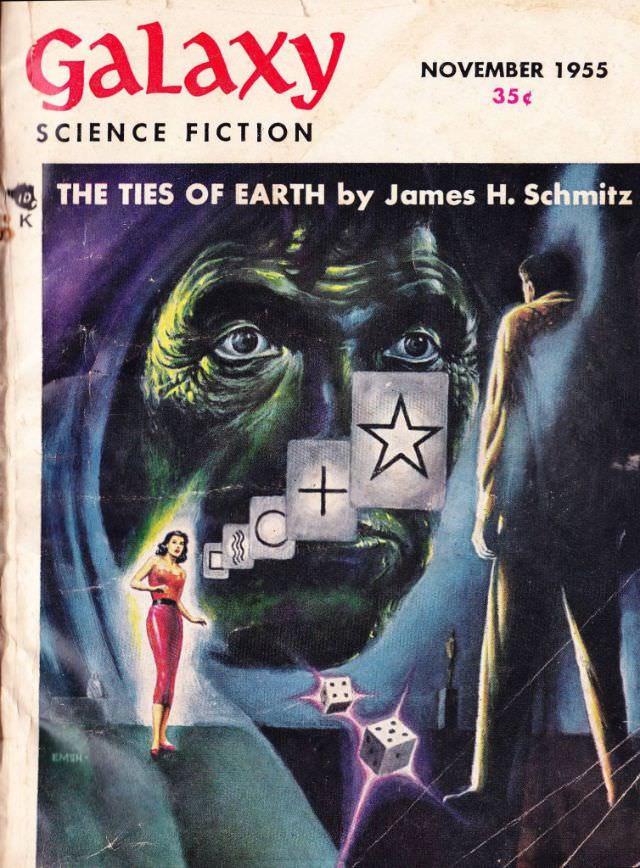 Galaxy Science Fiction cover, November 1955