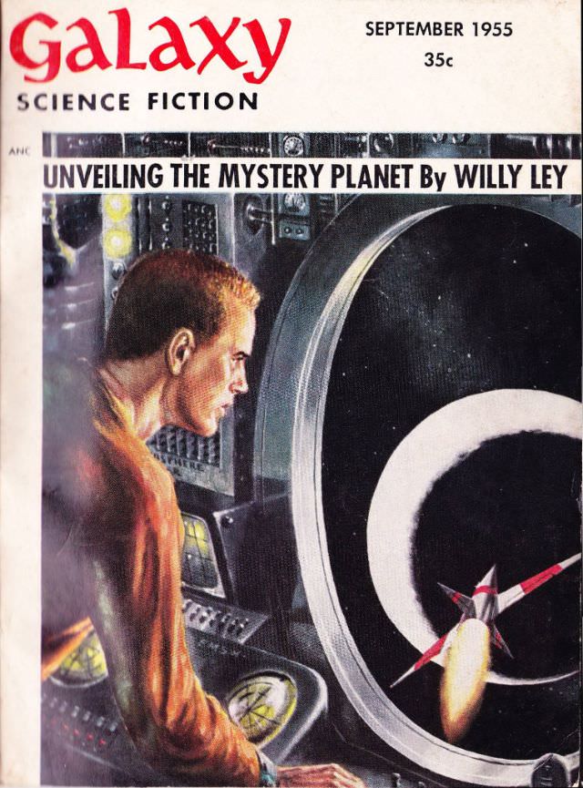 Galaxy Science Fiction cover, September 1955