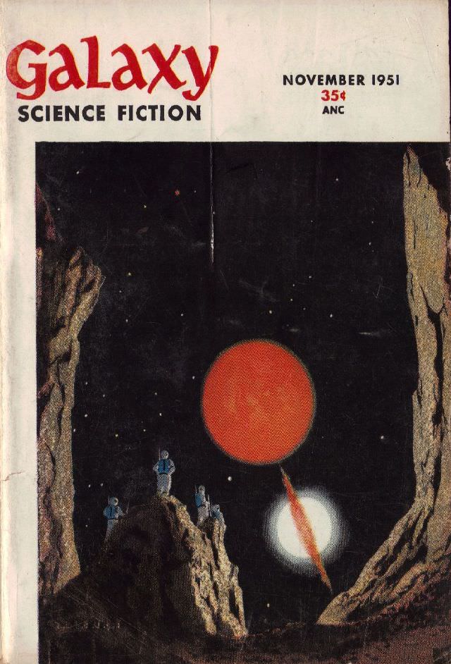 Galaxy Science Fiction cover, November 1951