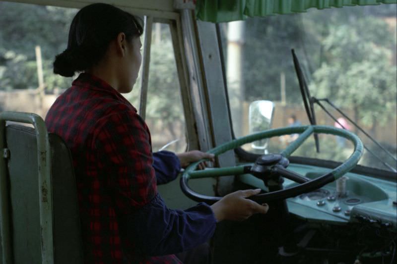 Busdriver, Guangzhou, 1978